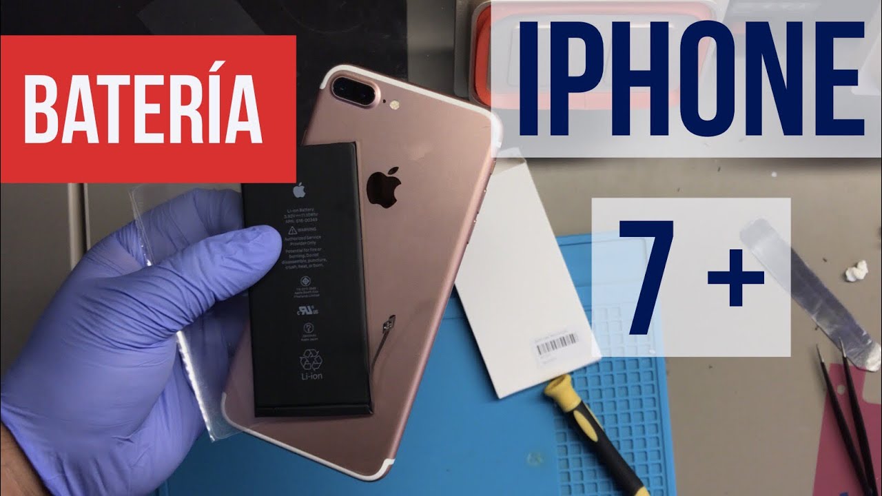 Cambiar Bateria de iphone 7 y 7Plus La manera más Sencilla 