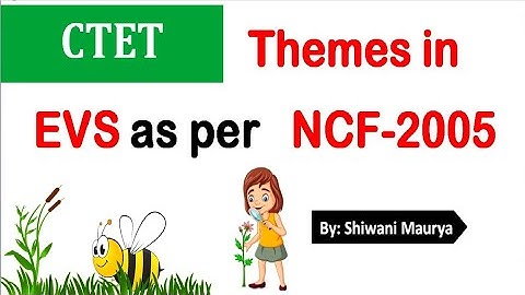 EVS- || Themes in evs || EVS Pedagogy || Ctettube