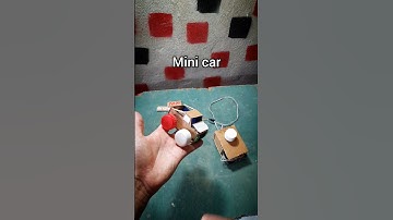 how to make mini rc car with cardboard and dcmotor #rccar #diy #rc