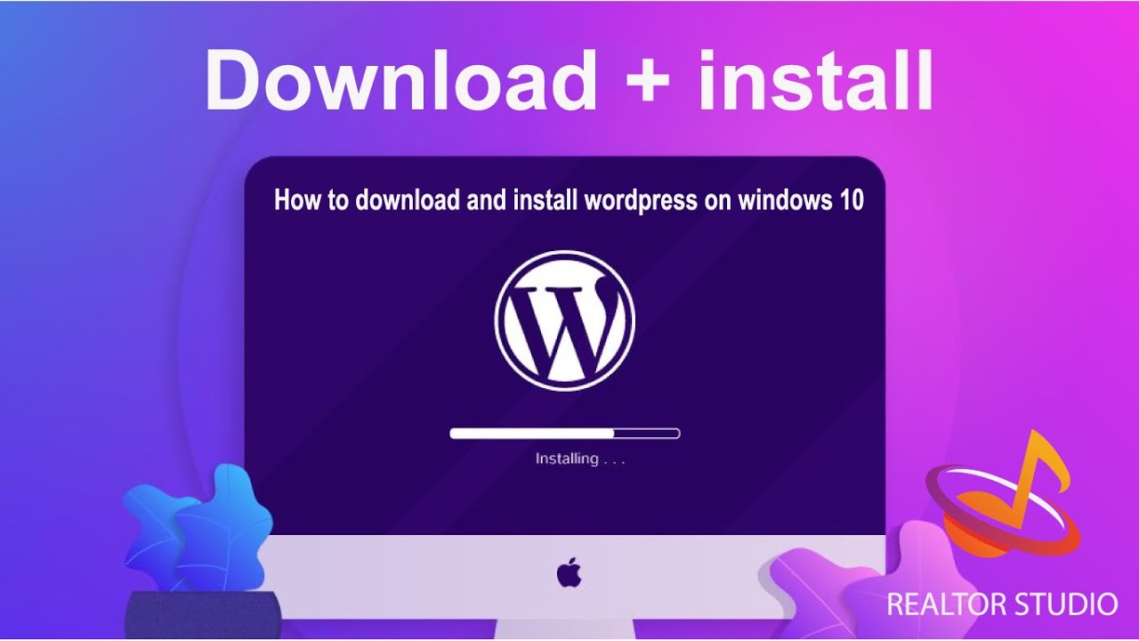 How to download and install wordpress on windows 10 in urdu hindi