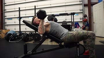 Incline Dumbbell Bench Press (Eccentric Focus)
