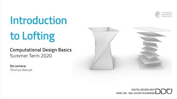Introduction to Lofting in Rhino