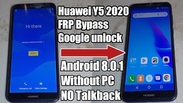 Huawei Dra-Lx5 Y5 Lite Frp Unlock ||  Bypass Google Account Lock 2020