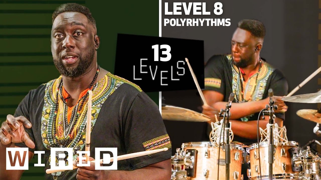 13 Levels of Drumming: Easy to Complex WIRED