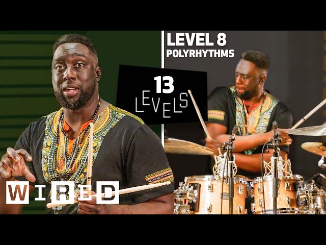 13 Levels of Drumming: Easy to Complex | WIRED class=