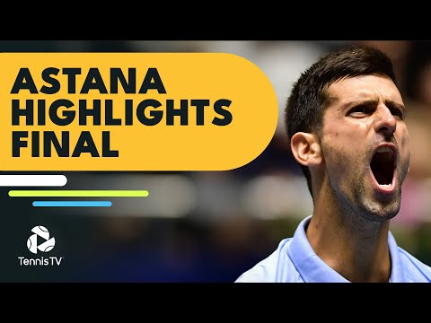 Djokovic & tsitsipas go head-to-head for the title | astana 2022 final highlights