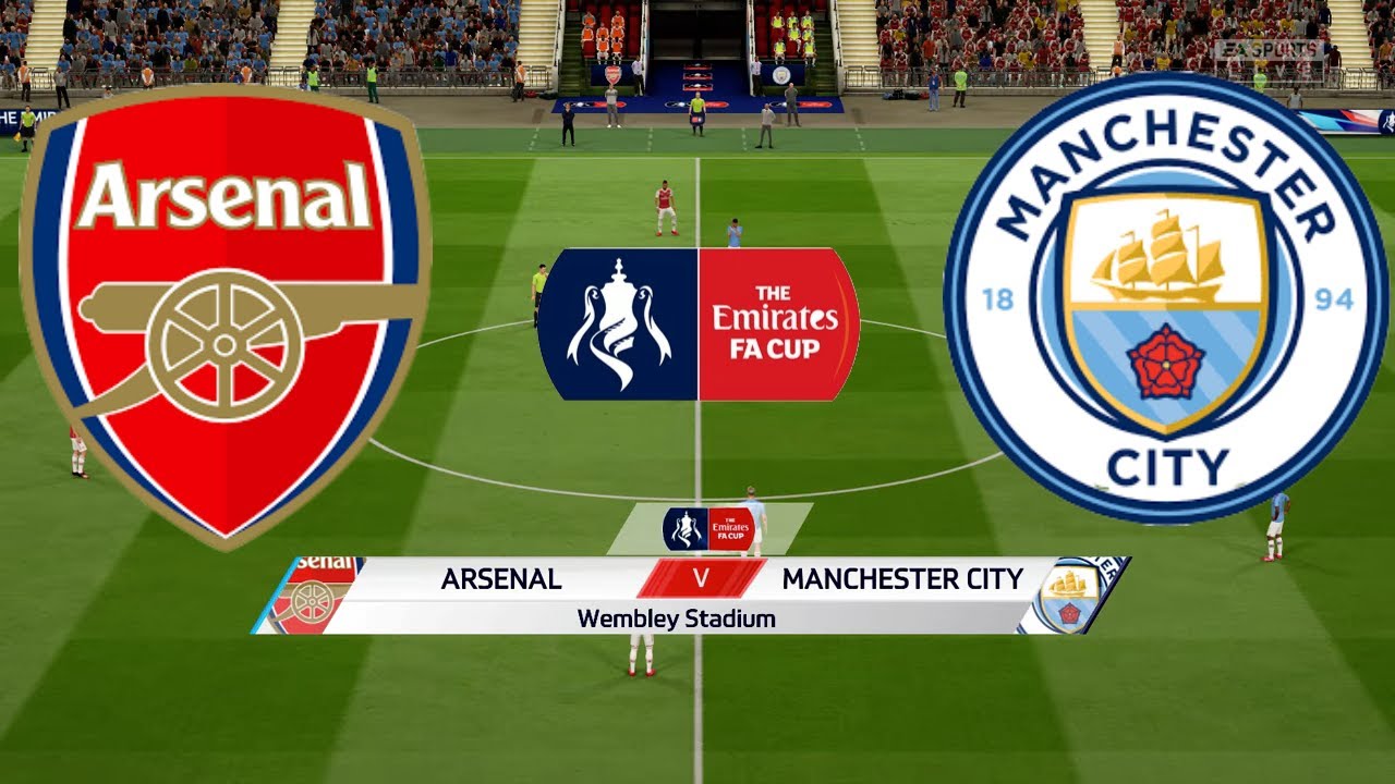 Arsenal 2 x 0 Manchester City - 18/07/2020 - Semifinal da Copa da  Inglaterra - Futebol JP 