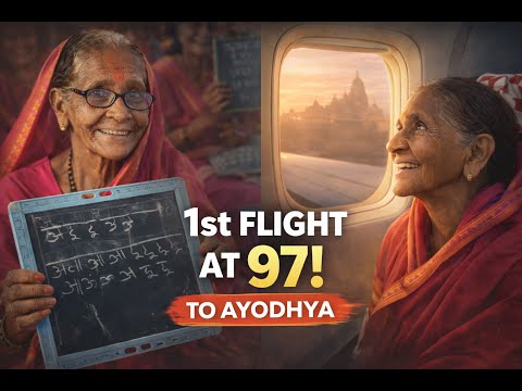 I Took 30+ Grandmothers To Ayodhya BUT WE MISSED THE FLIGHT!!