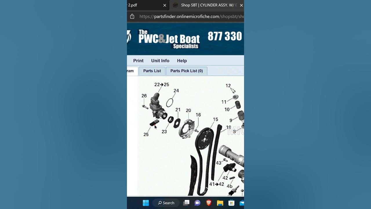 SeaDoo Code p1505 p1106 ~ T.O.P.S. or T.A.S. ?~ 2012 GTI SE 130 - YouTube