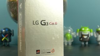 LG G3 Category 6 (Prime) Unboxing + Benchmark Test... in 4K!