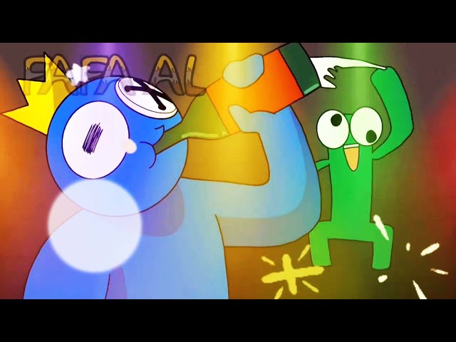 Drew Blue and Green from Roblox Rainbow Friends : r/roblox