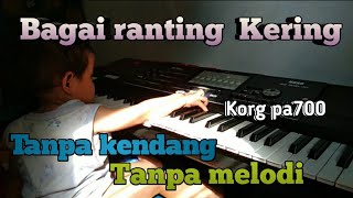 Bagai ranting  kering Dangdut Koplo (tanpa kendang & melody) KORG Pa700