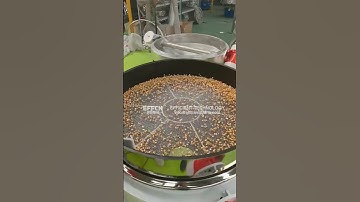 inline sifter for separator flour