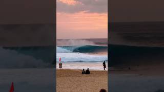 Perfect Sunset At Pipeline #Pipeline #Surf #Barrel