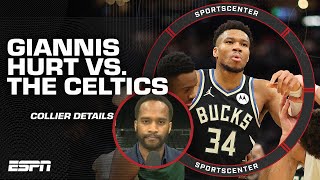 There is 'A LOT' of concern for Giannis' injury - Jamal Collier on Antetokounmpo vs. Celtics | SC
