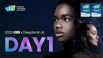CES2023 x Deepbrain AI :  day1