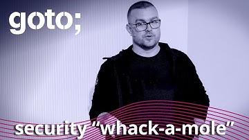 Security Chaos Engineering - Winning at Security “Whack-a-Mole” • Aaron Rinehart • GOTO 2021