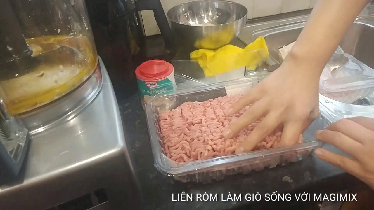 GIÒ SỐNG /MỌC HEO CHỈ CẦN 2 PHÚT VỚI MAGIMIX KHÔNG CẦN BỎ THỊT ĐÔNG ĐÁ - GIỚI THIỆU VỀ MÁY MAGIMIX