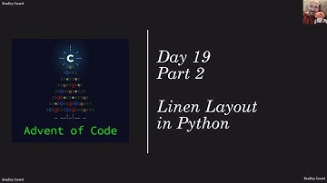 Advent of Code 2024 - Day 19 - Part 2 - Linen Layout in Python