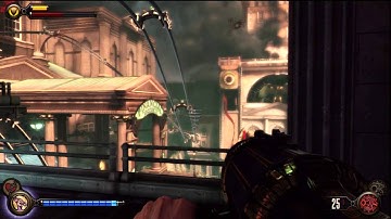 69 Bioshock Infinite 1999 Mode Walkthrough HD PS3 (Entering Bank of the Prophet)