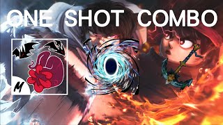 sanguine art+portal+shark anchor ONE SHOT COMBO (BLOX FRUIT UPDATE 20)