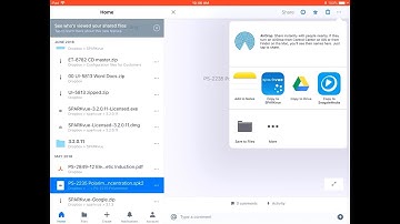 Open SPARKlab through DropBox on iOS Device (SPARKvue)
