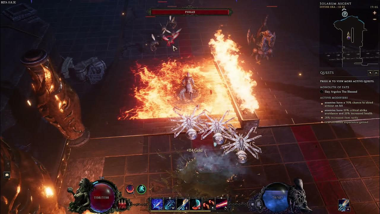 Last Epoch RF Scorching Ray (Fire Aura / Disintegrate) YouTube