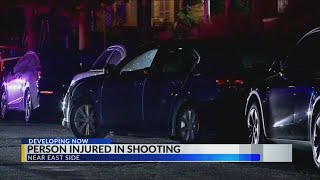 Person shot on near east side