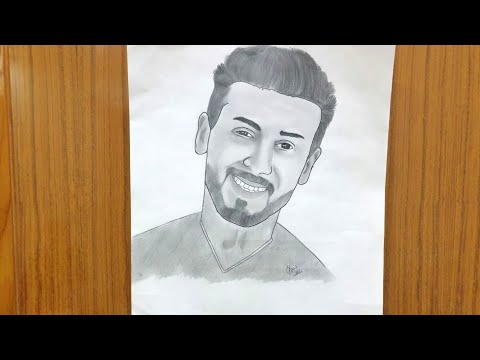 Drawing Tiger Shroff Step by Step I Portrait I 2020 - YouTube