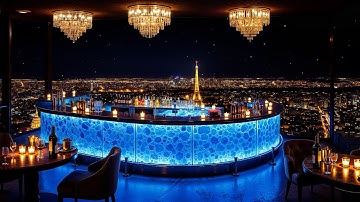 Paris Jazz Lounge ~ Relaxing Smooth Jazz Saxophone Music in Cozy Bar Ambience for Study, Sleep