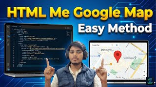 Website Me Google Map Kaise Lagaye | HTML Tutorial for Beginners
