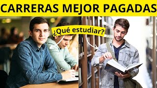 Las 10 Carreras MEJOR PAGADAS en el 2024 Las 10 Carreras MEJOR PAGADAS en el 2024