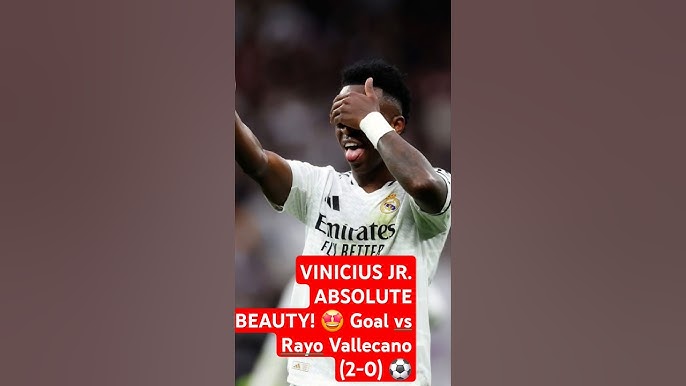 Image Vinicius Junior image beautiful image beautiful - VINICIUS JR. ABSOLUTE BEAUTY! 🤩 Goal vs Rayo Vallecano (2-0 ...