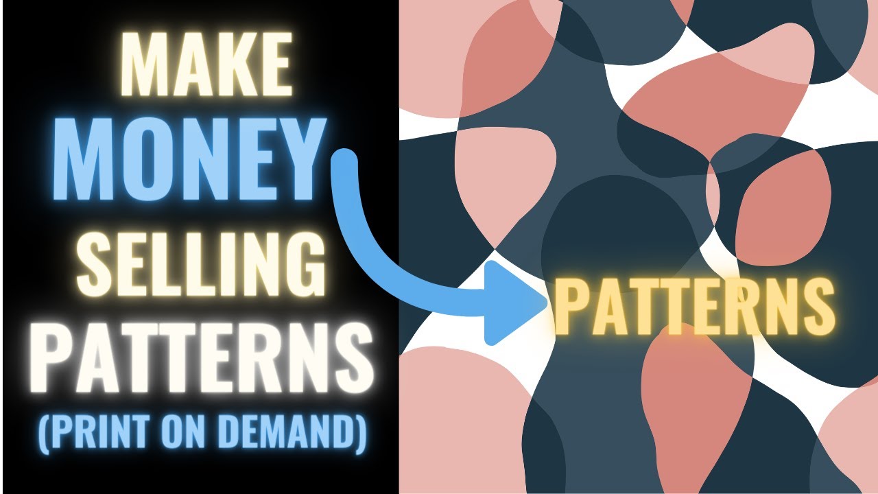 How to Sell Patterns on Print on Demand sites Redbubble and
