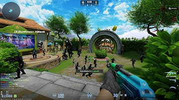 CS2 Zombie Escape ze_plants_vs_zombies (All Stages) On GFL Server