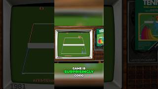 Famous Tennis on Atari 2600 is SURPRISINGLY GOOD for a 1981 Tennis Game! 🕹️🎾 Wealth