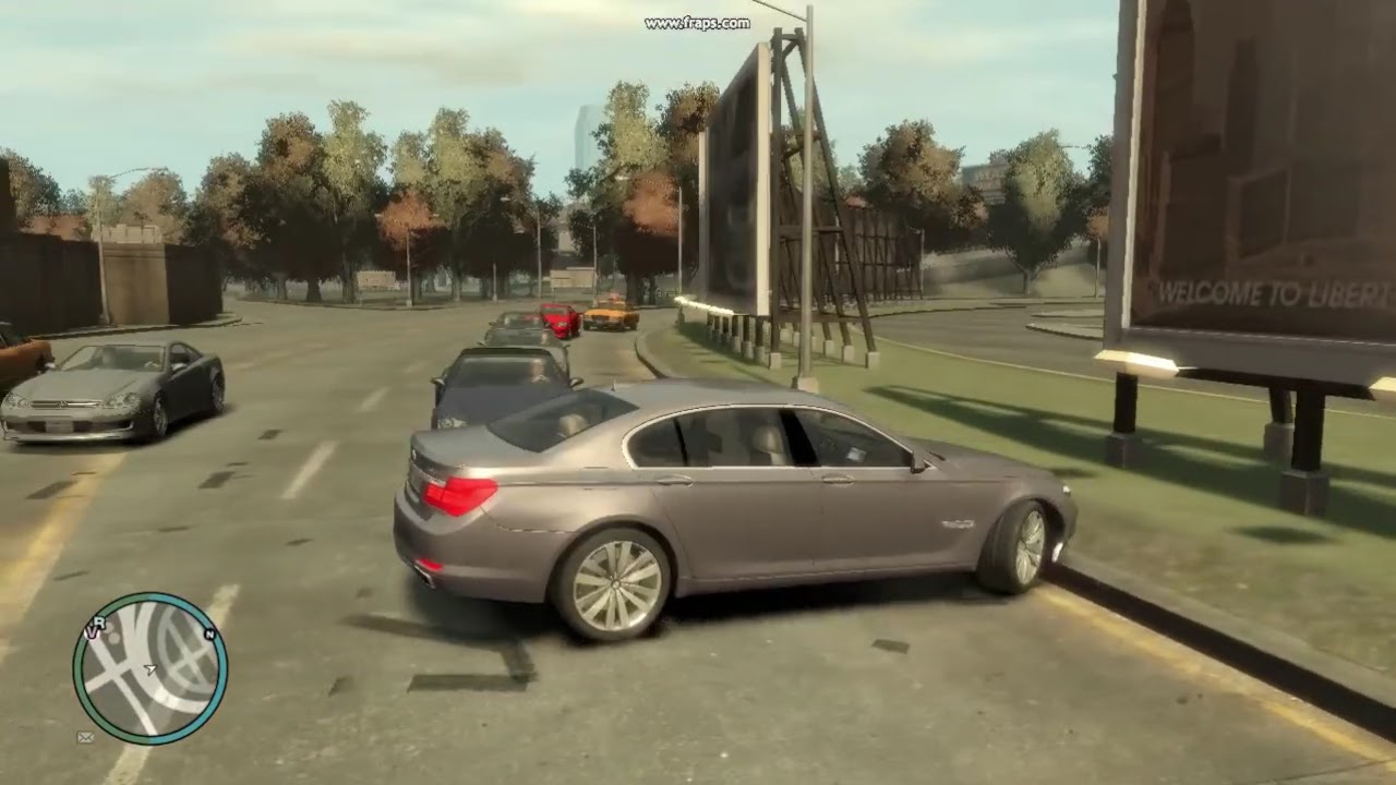 Gta 4 BMW 720Li - YouTube