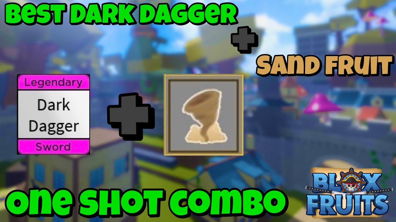 Best Dark dagger Combo One shot with all fighting style, Roblox