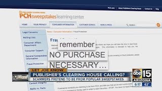Let Joe Know: Publisher’s Clearing House scam