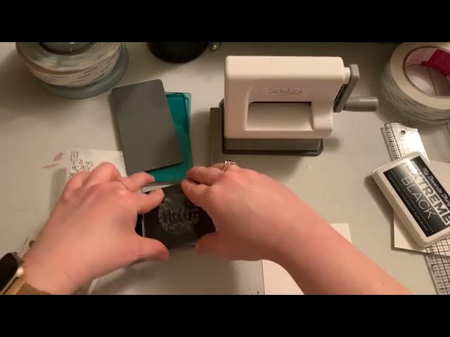 Sizzix Sidekick Starter Kit Mini Die Cutting & Embossing Machine (2.5) |  Stickering, Scrapbooking & Papercraft