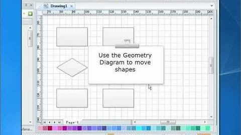 Move Shapes in EdrawMax