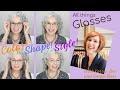 GLASSES - How to choose the right Style, Shape and Color! Kerry-Lou chats with Ginger Burr