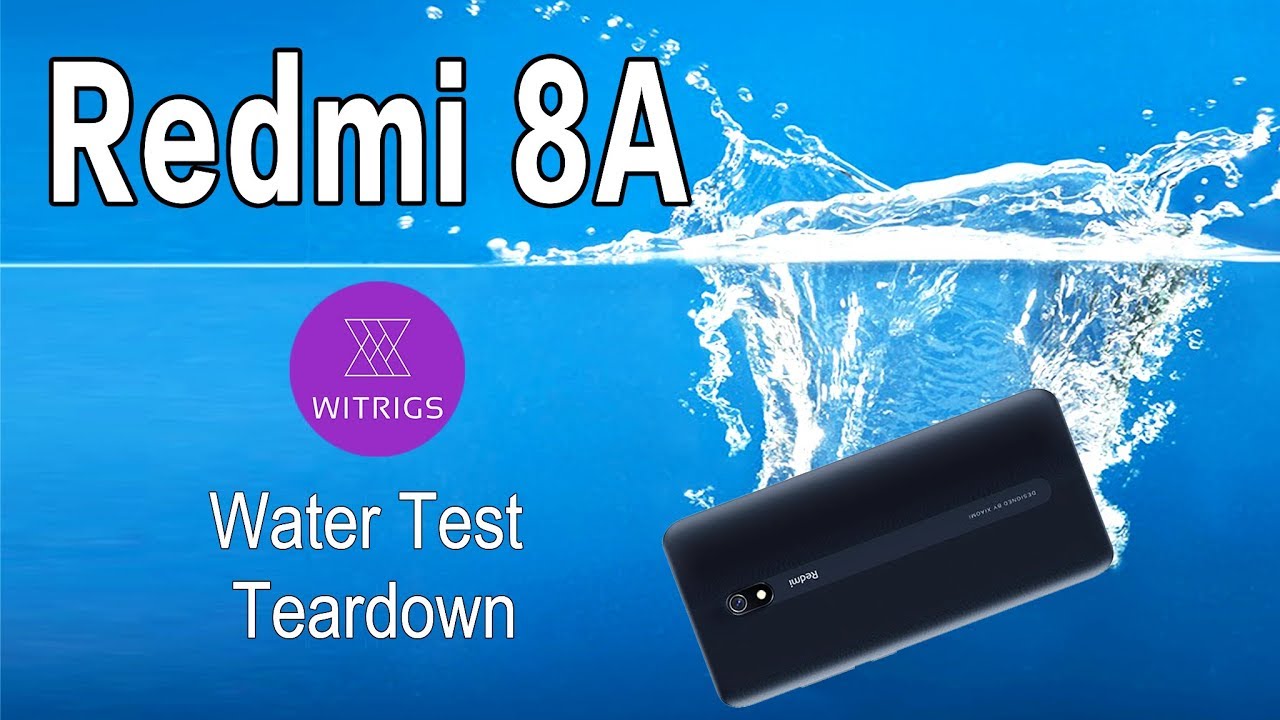 Redmi 8A Waterproof Test!
