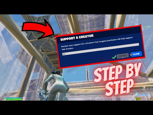 Fortnite: How to get a support a creator code without 1,000 followers