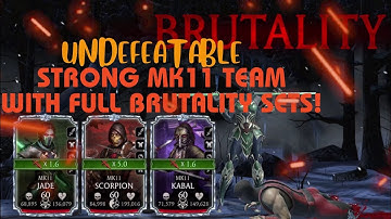MK11 Jade, Scorpion & Kabal Faction War Elder Survivor’s Maxed Points Gameplay | MK Mobile Gaming
