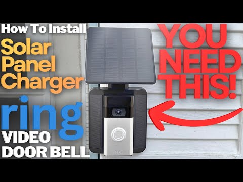 Ring Solar Charger For Battery Doorbells