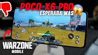 POCO X6 Pro en Warzone Mobile ¿Vale la pena?