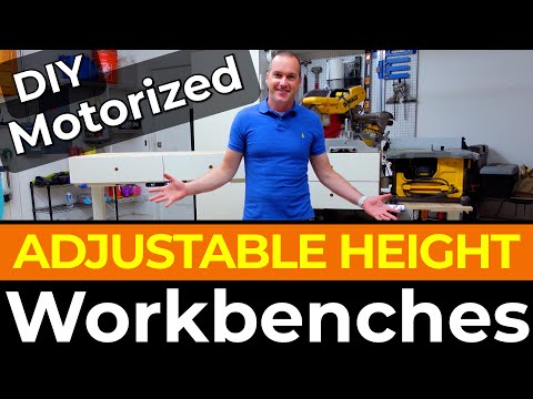 Motorized Adjustable Height Workbenches are a GAMECHANGER!