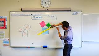 Pythagoras' Theorem (2 of 3: Dissection Proof)