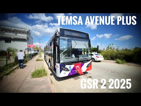 Temsa Avenue Plus GSR 2 2025 Kısa İncelemesi/Adana Büyükşehir Belediyesi
